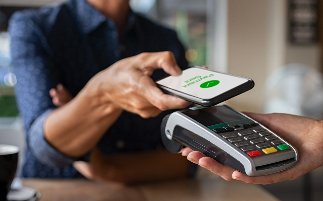 Touchless payments at retail location
